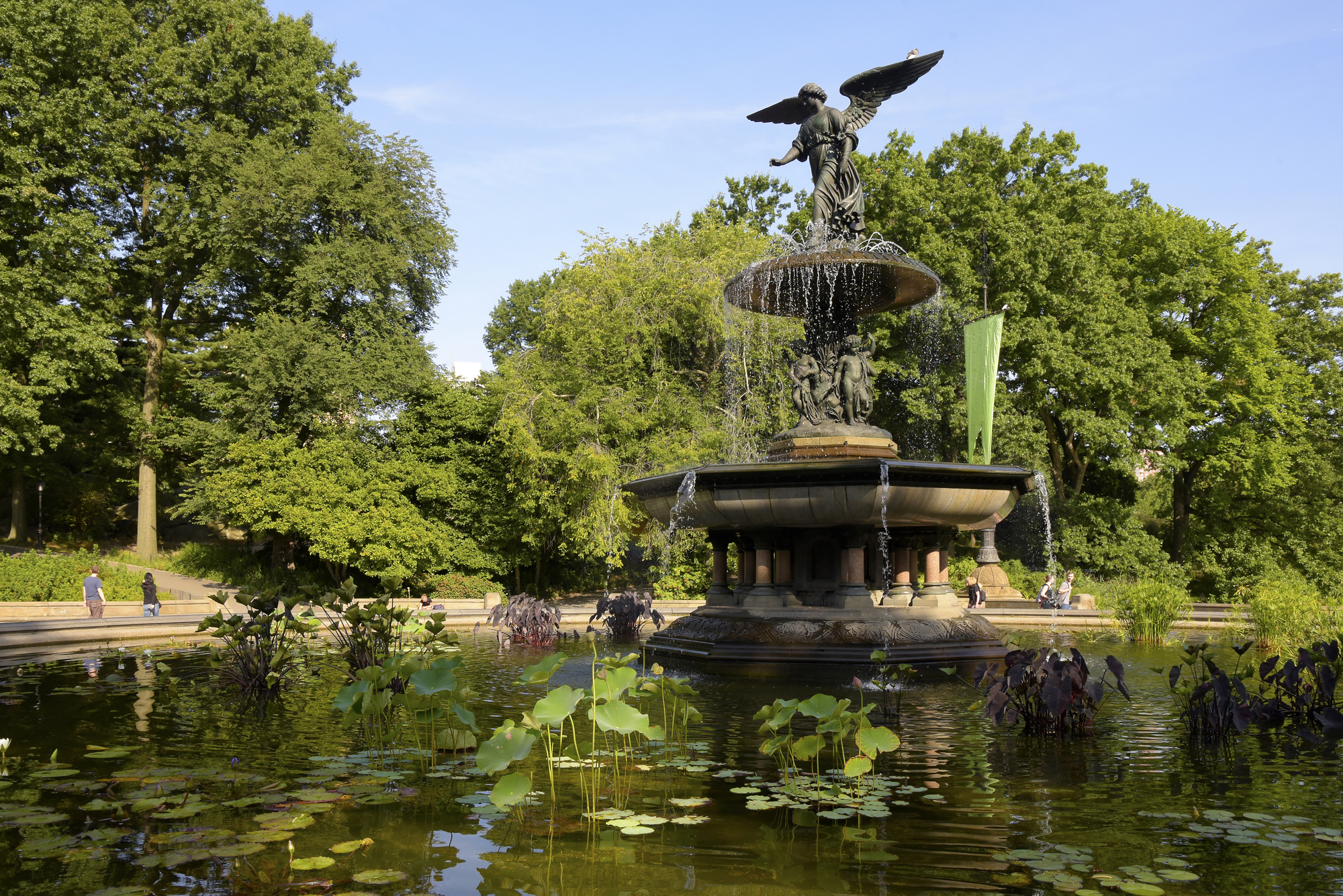 bethesda fountain in Central Park